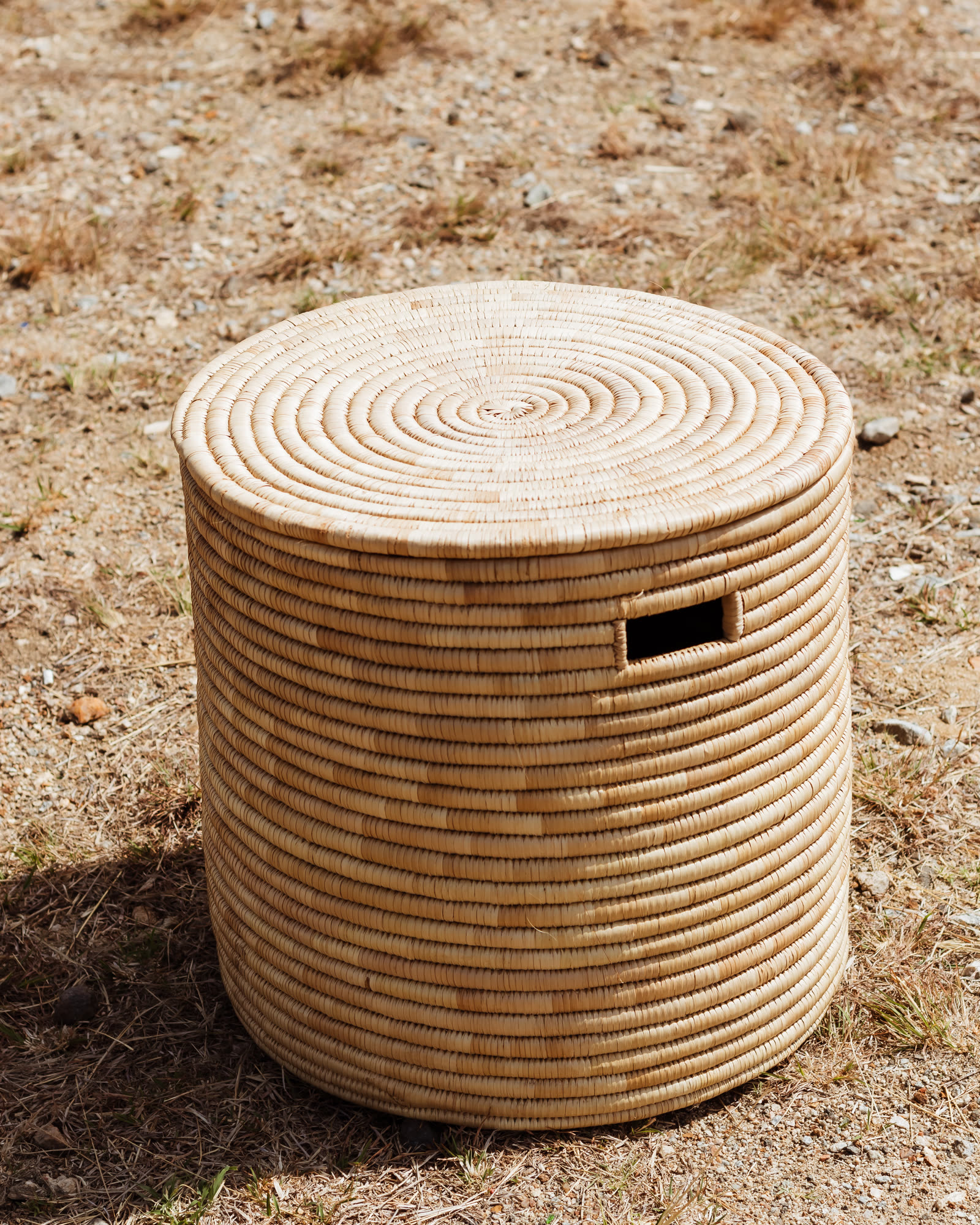 LOWE Design Studio handwoven pieces in natural light